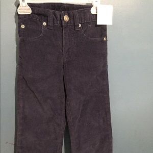 CORDUROY NAVY BLUE PANTS
